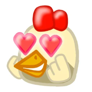 😍 emoji Чикенпак Telegram sticker 22 of 31