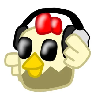 🎧 emoji Чикенпак Telegram sticker 23 of 31