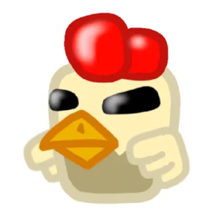 😑 emoji Чикенпак Telegram sticker 10 of 31