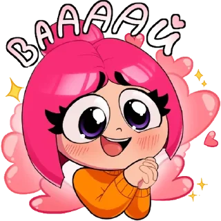 😍 emoji Луанаааааааа!!! Telegram sticker 12 of 59