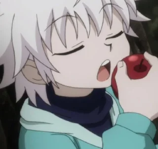 ⚡️ emoji @zzwraii Killua Zoldyck Telegram sticker 16 of 90