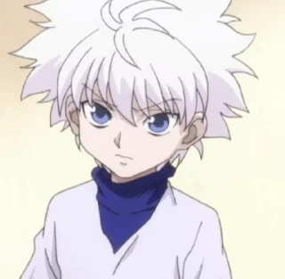 ⚡️ emoji @zzwraii Killua Zoldyck Telegram sticker 5 of 90