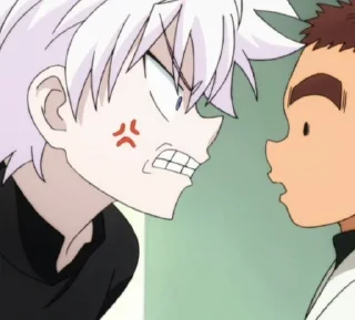 ⚡️ emoji @zzwraii Killua Zoldyck Telegram sticker 23 of 90