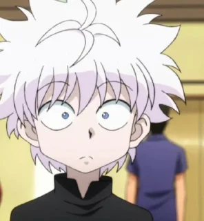 ⚡️ emoji @zzwraii Killua Zoldyck Telegram sticker 22 of 90
