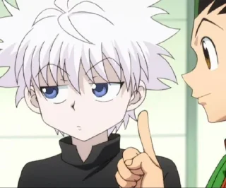 ⚡️ emoji @zzwraii Killua Zoldyck Telegram sticker 21 of 90
