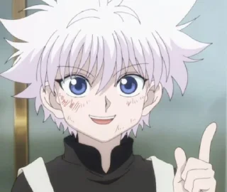 ⚡️ emoji @zzwraii Killua Zoldyck Telegram sticker 12 of 90