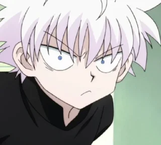 ⚡️ emoji @zzwraii Killua Zoldyck Telegram sticker 24 of 90