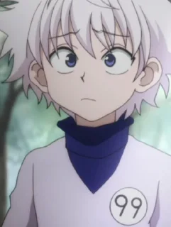 ⚡️ emoji @zzwraii Killua Zoldyck Telegram sticker 7 of 90