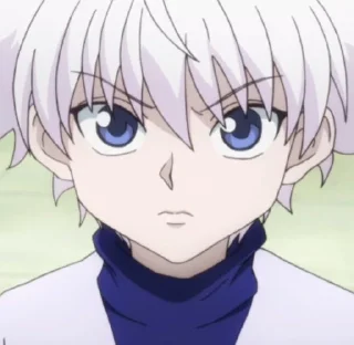 ⚡️ emoji @zzwraii Killua Zoldyck Telegram sticker 6 of 90