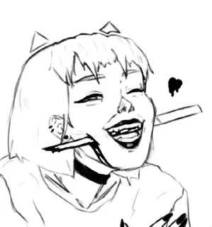 😘 emoji 🎨ArT CrIsIs!!!!! Telegram sticker 10 of 43
