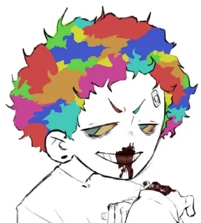 😏 emoji 🎨ArT CrIsIs!!!!! Telegram sticker 11 of 43
