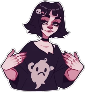 Sticker from пошлая молли
