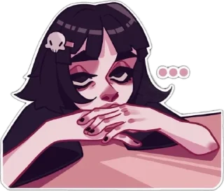 Sticker from пошлая молли