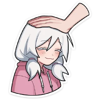 😊 emoji Оля '@KatShiStickers' Telegram sticker 17 of 48