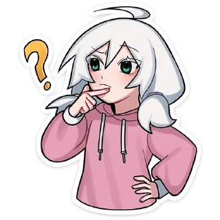 🤔 emoji Оля '@KatShiStickers' Telegram sticker 6 of 48
