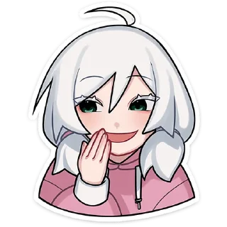 😃 emoji Оля '@KatShiStickers' Telegram sticker 12 of 48