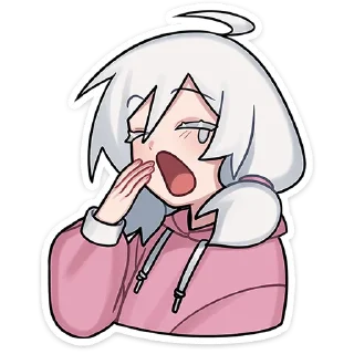 🥱 emoji Оля '@KatShiStickers' Telegram sticker 19 of 48