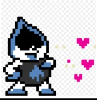 Sticker from Deltarune