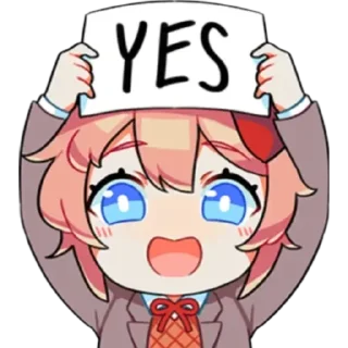 💟 emoji Ddlc Telegram sticker 21 of 30