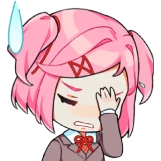 💟 emoji Ddlc Telegram sticker 16 of 30