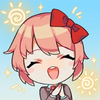 💟 emoji Ddlc Telegram sticker 24 of 30