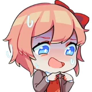 💟 emoji Ddlc Telegram sticker 20 of 30