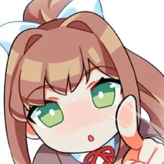 💟 emoji Ddlc Telegram sticker 7 of 30
