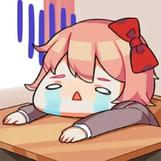 💟 emoji Ddlc Telegram sticker 22 of 30