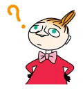 ❓ emoji Little My Telegram sticker 22 of 40