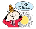 ☀ emoji Little My Telegram sticker 23 of 40
