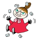 👐 emoji Little My Telegram sticker 11 of 40