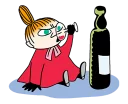 🍷 emoji Little My Telegram sticker 7 of 40