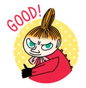 👍 emoji Little My Telegram sticker 5 of 40