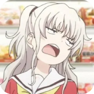 🙄 emoji Аніме❤️ Telegram sticker 18 of 70