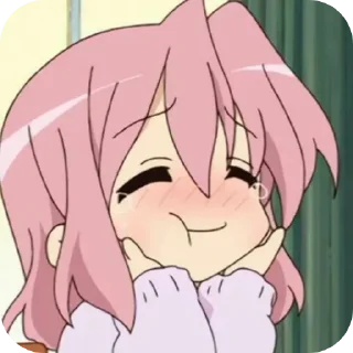 😊 emoji Аніме❤️ Telegram sticker 19 of 70