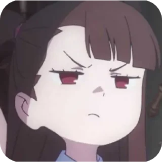 😒 emoji Аніме❤️ Telegram sticker 6 of 70