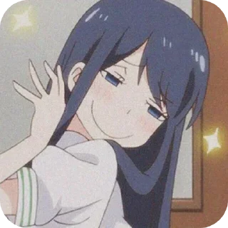 😏 emoji Аніме❤️ Telegram sticker 17 of 70