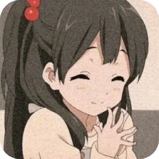 ☺ emoji Аніме❤️ Telegram sticker 10 of 70
