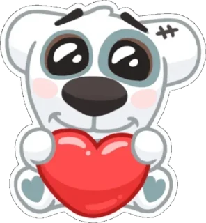 ❤️ emoji спотти Telegram sticker 10 of 45