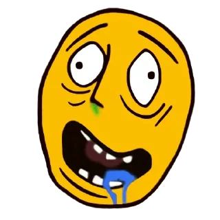 🤤 emoji Roflan Telegram sticker 6 of 15