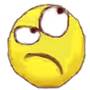 😕 emoji roflan Telegram sticker 6 of 11