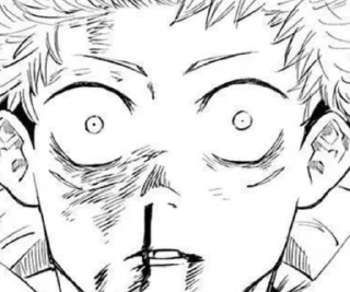😳 emoji D. Магическая битва Telegram sticker 19 of 110