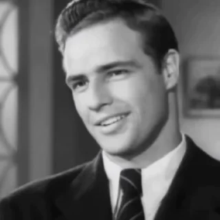 Sticker from Marlon Brando