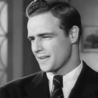 Sticker from Marlon Brando