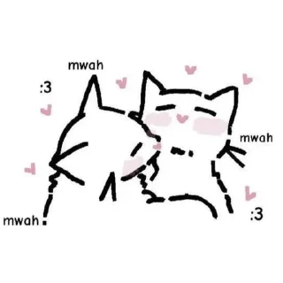 Sticker from mini cats ^^