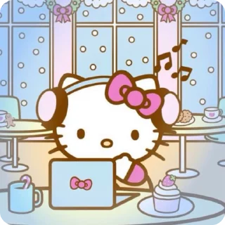 Sticker from <3