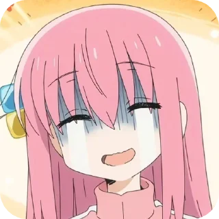 😭 emoji Gotohitori Telegram sticker 20 of 40