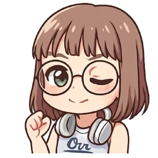🌟 emoji tanya chibi (@ukkiery) Telegram sticker 9 of 15