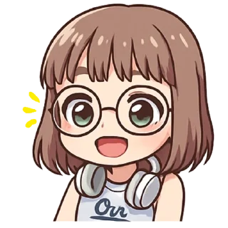 🌟 emoji tanya chibi (@ukkiery) Telegram sticker 10 of 15