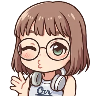 🌟 emoji tanya chibi (@ukkiery) Telegram sticker 8 of 15